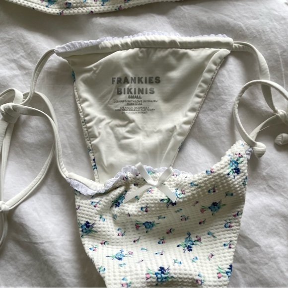 BNTW Frankie’s Bikinis waffle bikini set - Picture 5 of 5